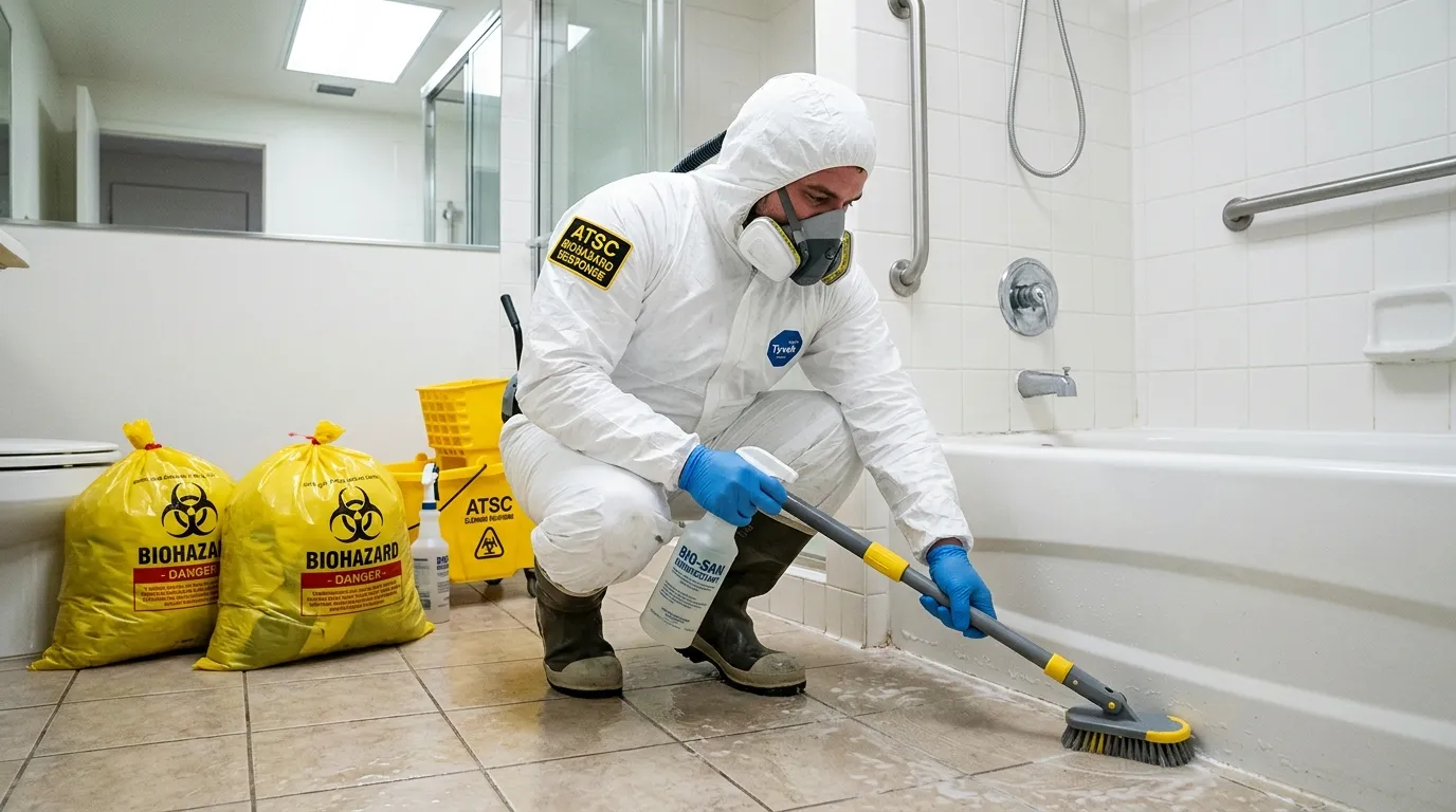 Decontamination equipment deployed for Blood Cleanup in Coral Springs